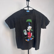Kith Disney Donald Duck Scrooge Dollar Vintage Tee Black