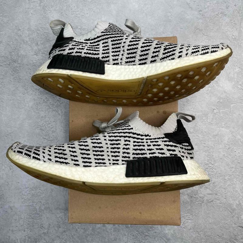 adidas NMD R1 STLT Grey Black *pre - owned* SIZE 9 - Kicks Collective PA - adidas - CQ2387 - Men's Shoes - 9M/10.5W - Pre - Owned - Replacement Box
