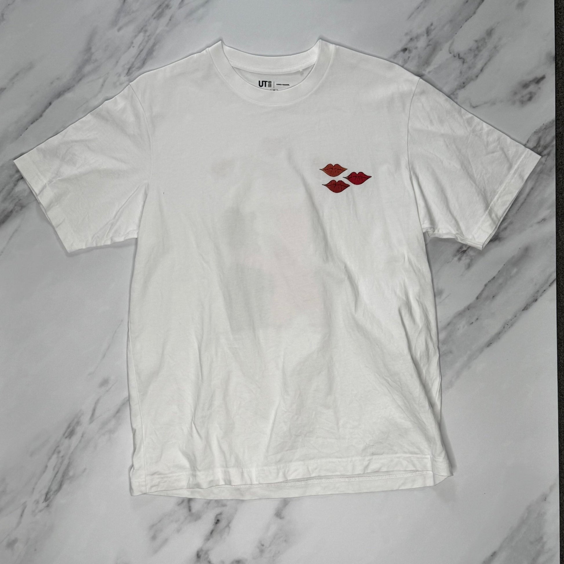 KAWS x Uniqlo Warhol UT Graphic 476350 T-shirt White - Kicks Collective PA - KAWS - 476350 - Apparel - M - Brand New - No Box