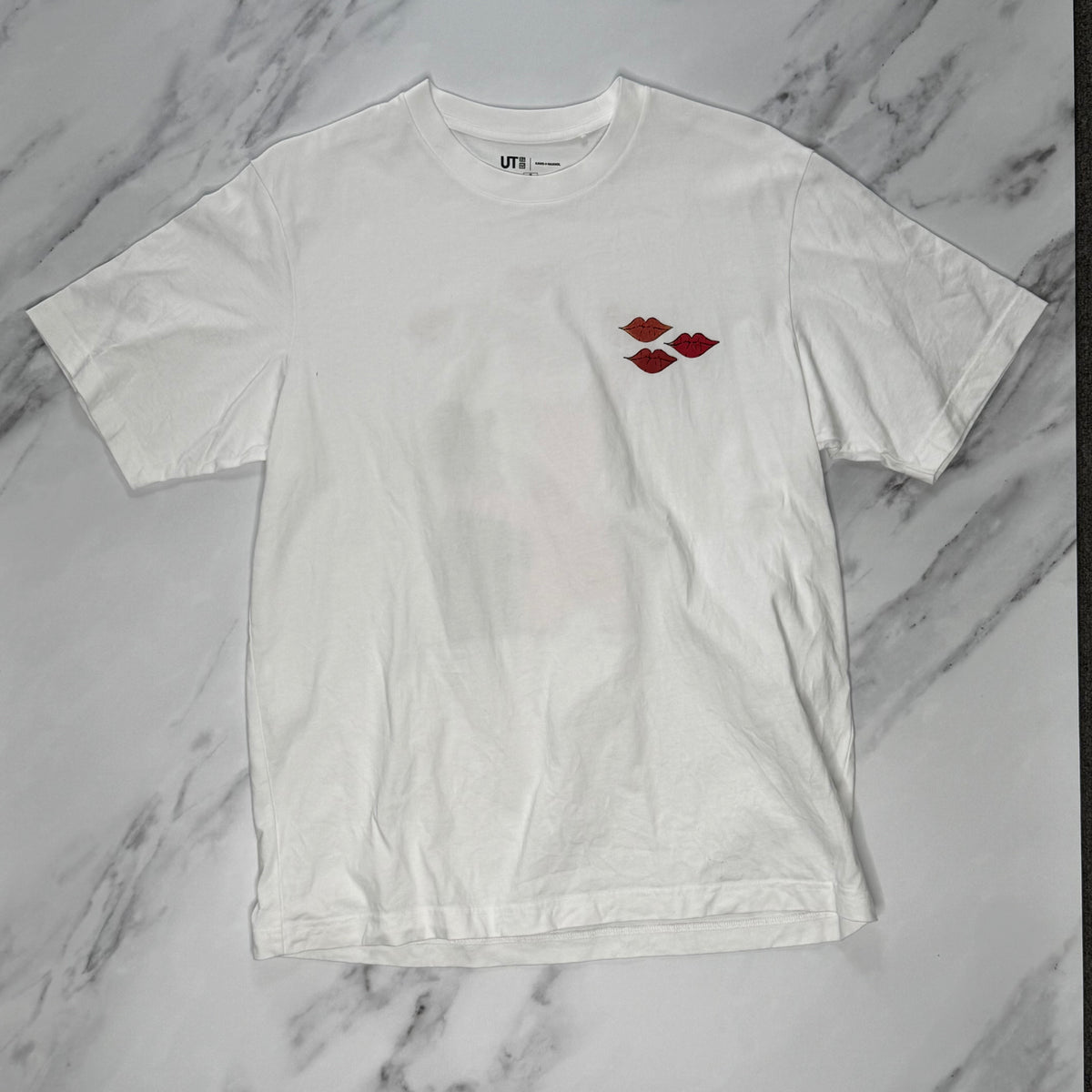 KAWS x Uniqlo Warhol UT Graphic 476350 T-shirt White