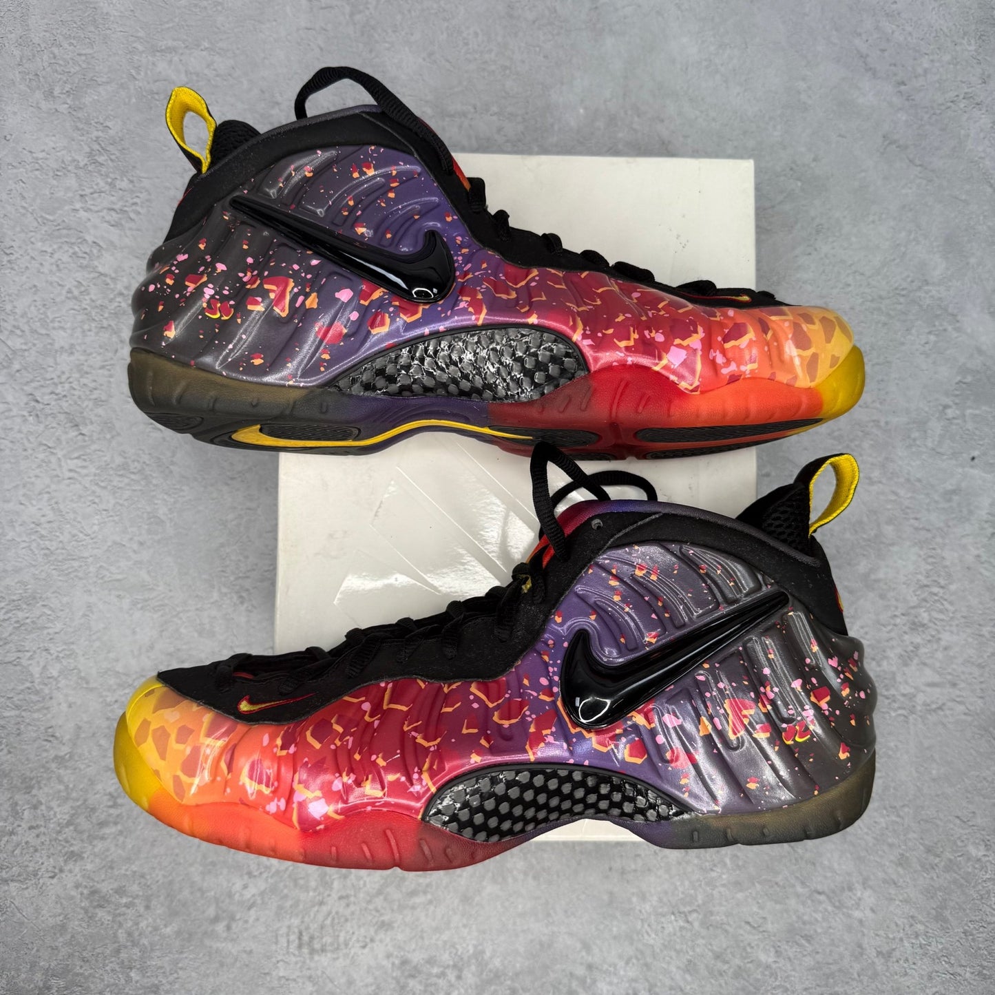 Nike Air Foamposite Pro Area 72 Asteroid *pre - owned* SIZE 12 - Kicks Collective PA - Nike - 616750-600 - Men's Shoes - 12M/13.5W - Pre - Owned