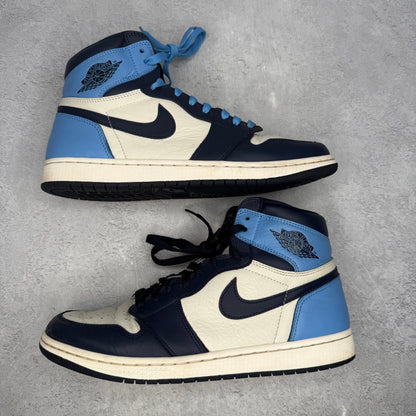 Jordan 1 Retro High Obsidian *pre - owned* SIZE 11 - Kicks Collective PA - Jordan - 555088-140 - Men's Shoes - 11M/12.5W - Pre - Owned - No Box