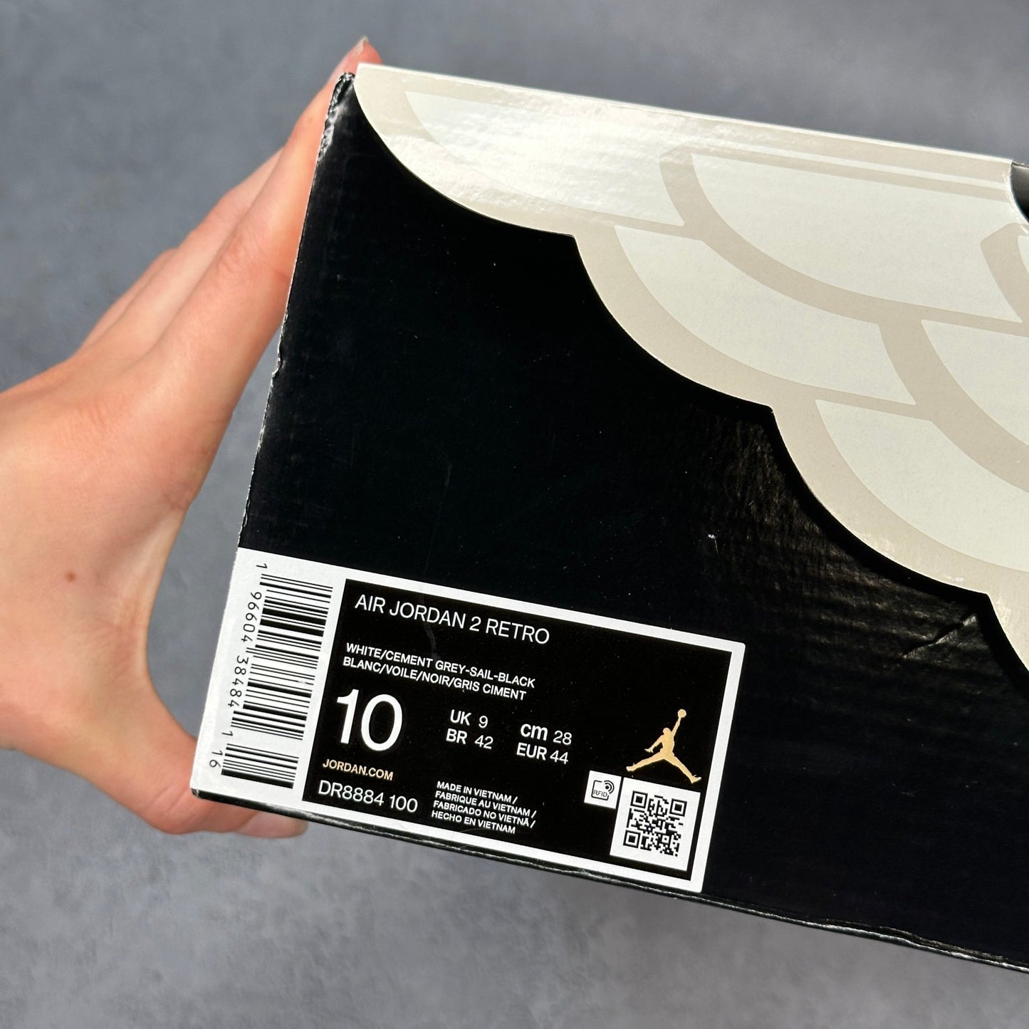 Jordan 2 Retro Cement Grey - Kicks Collective PA - Jordan - DR8884 - 100 - Men's Shoes - 10M/11.5W - Brand New
