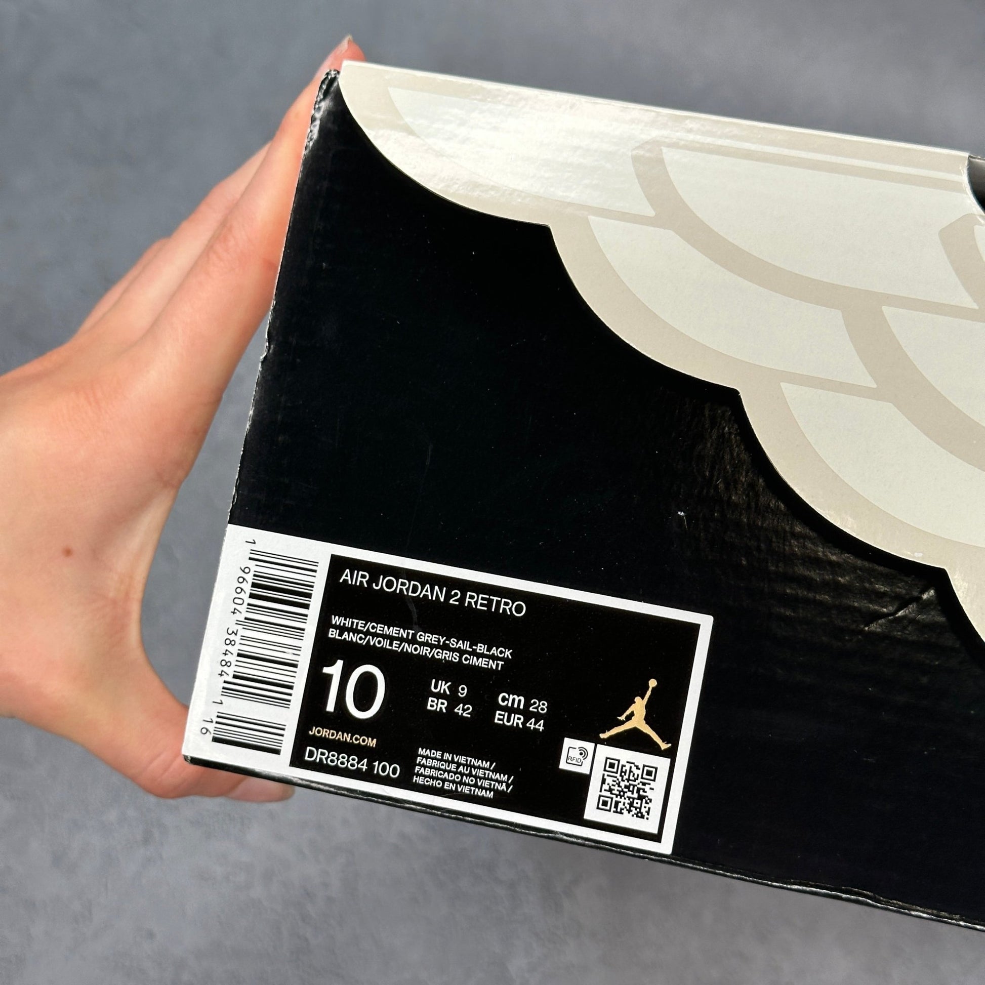 Jordan 2 Retro Cement Grey - Kicks Collective PA - Jordan - DR8884 - 100 - Men's Shoes - 10M/11.5W - Brand New
