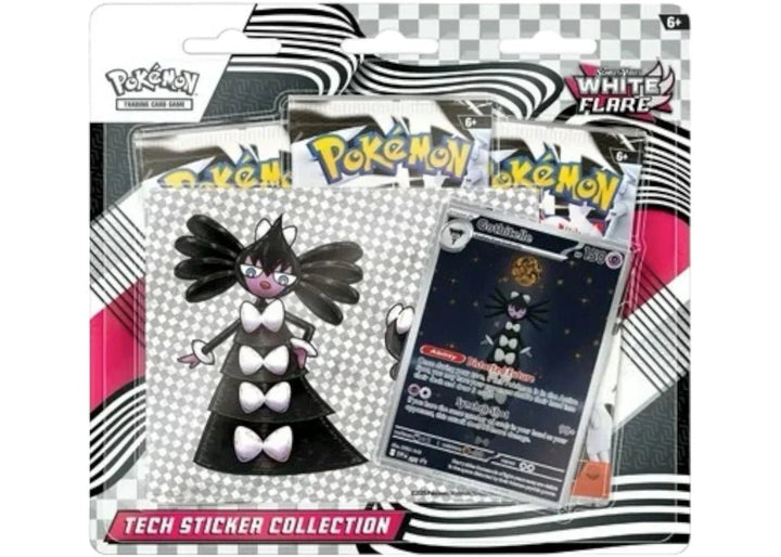 2025 Pokémon Scarlet & Violet White Flare Tech Sticker Collection Blister Pack - Kicks Collective PA - Pokemon - 2025-5BUKRE1G - Accessories - OS - Brand New