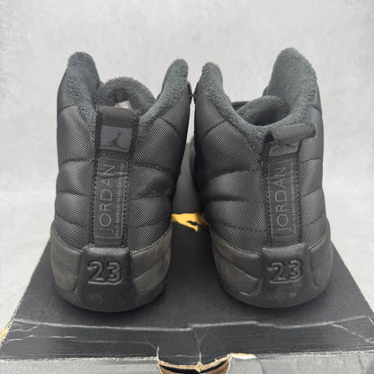 Jordan 12 Retro Winter Black (GS) *pre-owned* SIZE 7Y