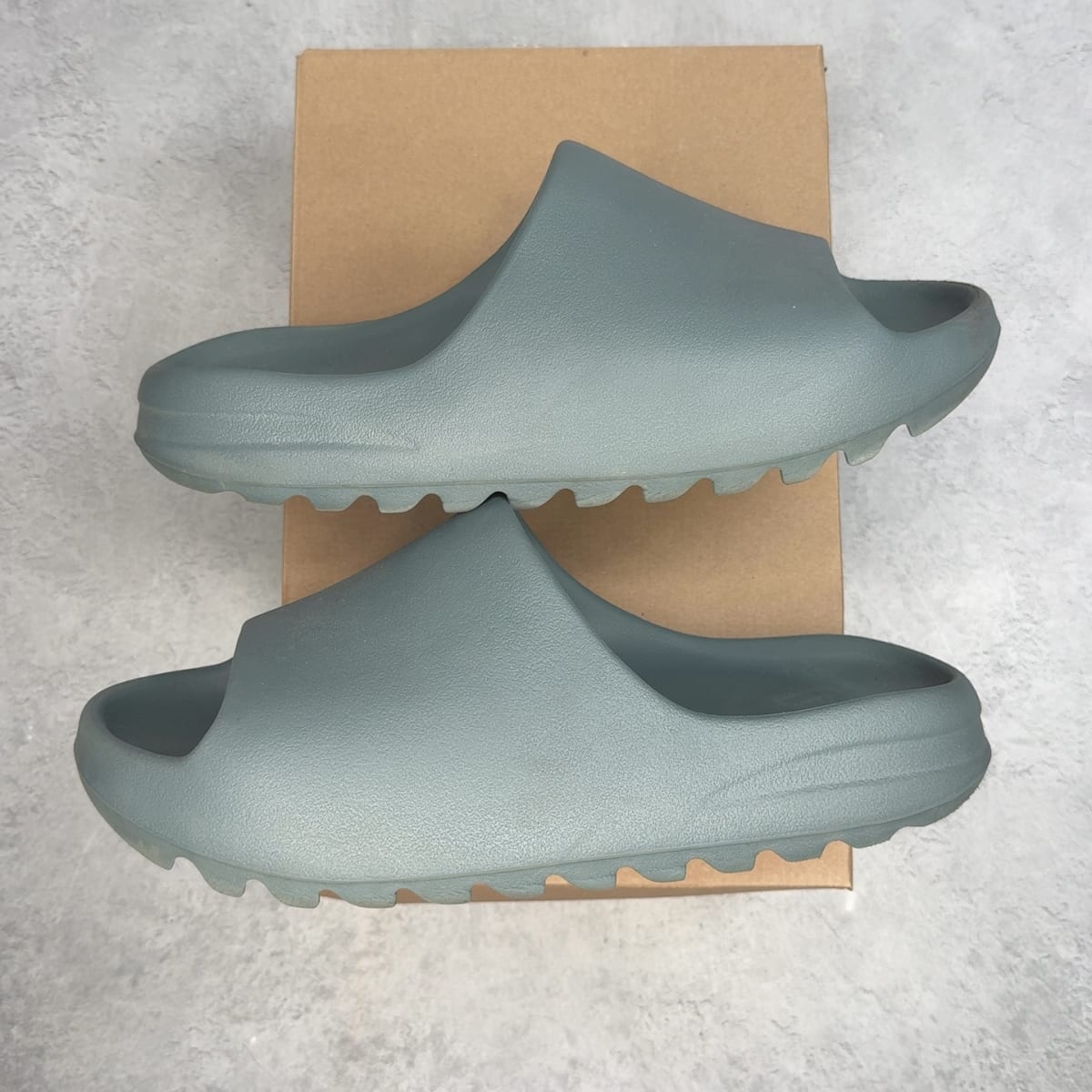 adidas Yeezy Slide Slate Marine 12 (Pre-Owned) - Kicks Collective PA - adidas - ID2349-12-PO-1 - Pre-Owned Sneakers - 12