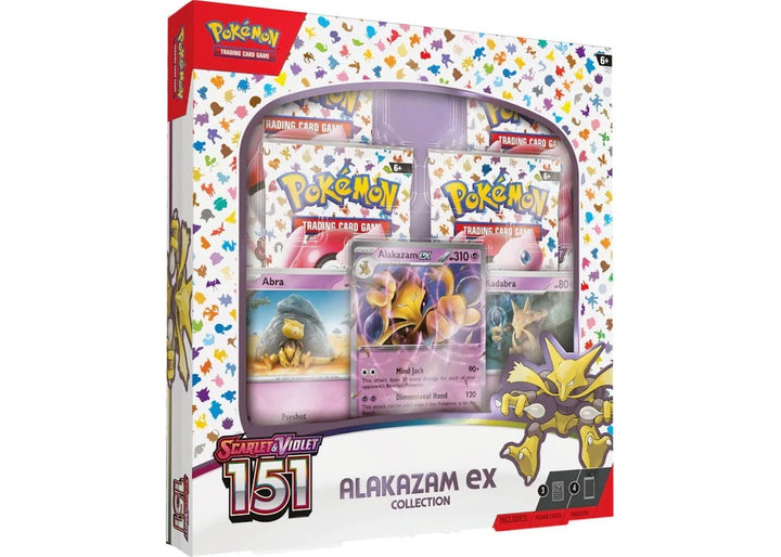 2023 Pokèmon Scarlet & Violet 151 Alakazam ex Box - Kicks Collective PA - Pokemon - 2023-LEPEDBOM - Accessories - OS - Brand New