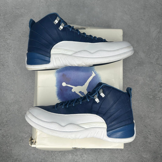 Jordan 12 Retro Indigo *pre - owned* SIZE 10.5 - Kicks Collective PA - Jordan - 130690 - 404 - Men's Shoes - 10.5M/12W - Pre - Owned