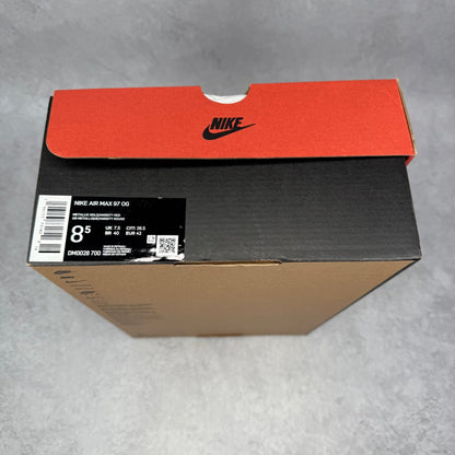 Nike Air Max 97 OG Golden Bullet (2023) *pre - owned* SIZE 8.5 - Kicks Collective PA - Nike - DM0028-700 - Men's Shoes - 8.5M/10W - Pre - Owned