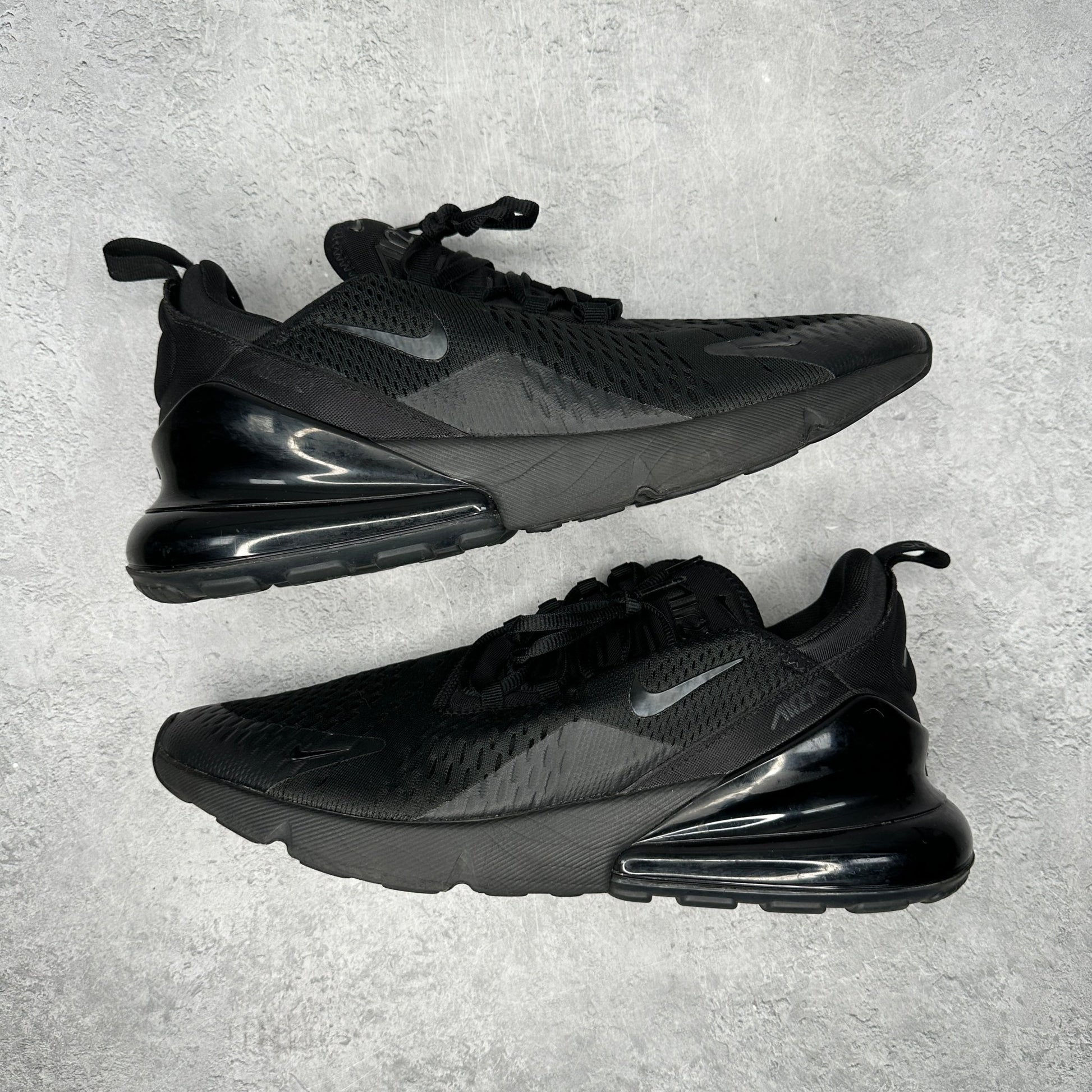 Nike Air Max 270 Triple Black *pre - owned* SIZE 11.5 - Kicks Collective PA - Nike - AH8050-005 - Men's Shoes - 11.5M/13W - Pre - Owned - No Box