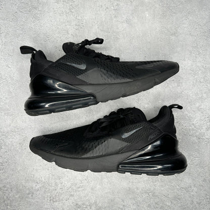 Nike Air Max 270 Triple Black *pre - owned* SIZE 11.5 - Kicks Collective PA - Nike - AH8050-005 - Men's Shoes - 11.5M/13W - Pre - Owned - No Box