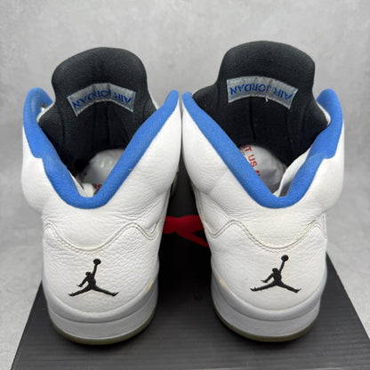 Jordan 5 Retro White Stealth (2021) *pre - owned* SIZE 9.5 - Kicks Collective PA - Jordan - DD0587-140 - Men's Shoes - 9.5M/11W - Pre - Owned