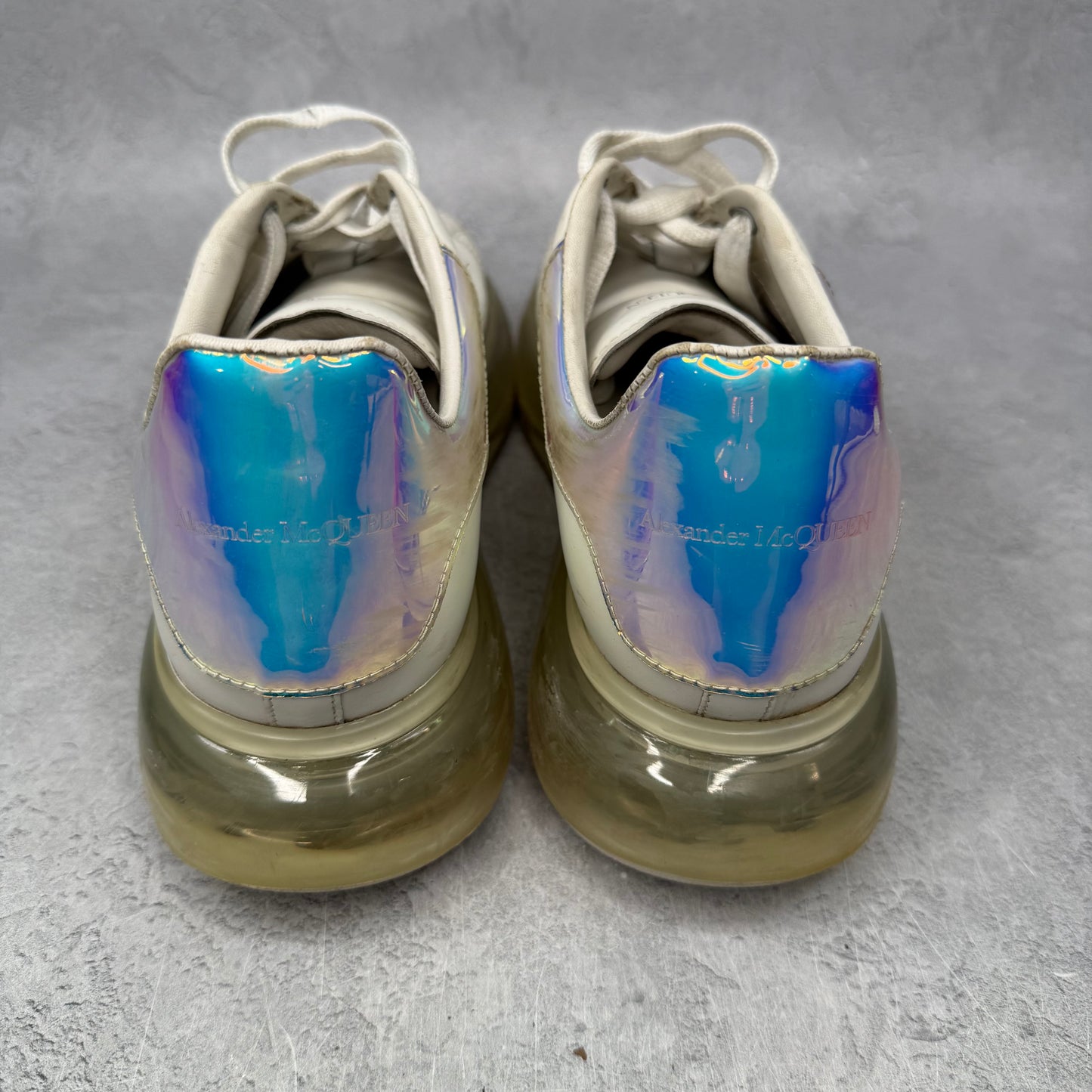 Alexander McQueen Oversized Clear Sole Multicolor (Women's) *pre-owned* SIZE EU43