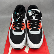 Nike Air Max 90 White Orange Black *pre-owned* SIZE 9