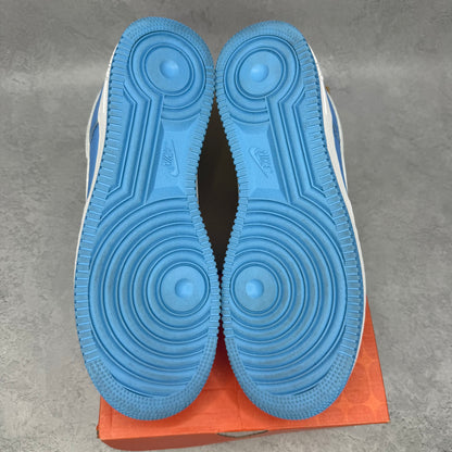 Nike Air Force 1 Low '07 Retro Color of the Month University Blue *pre-owned* SIZE 10.5