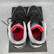 Jordan 3 Retro OG Black Cement (2024) *pre-owned* SIZE 10