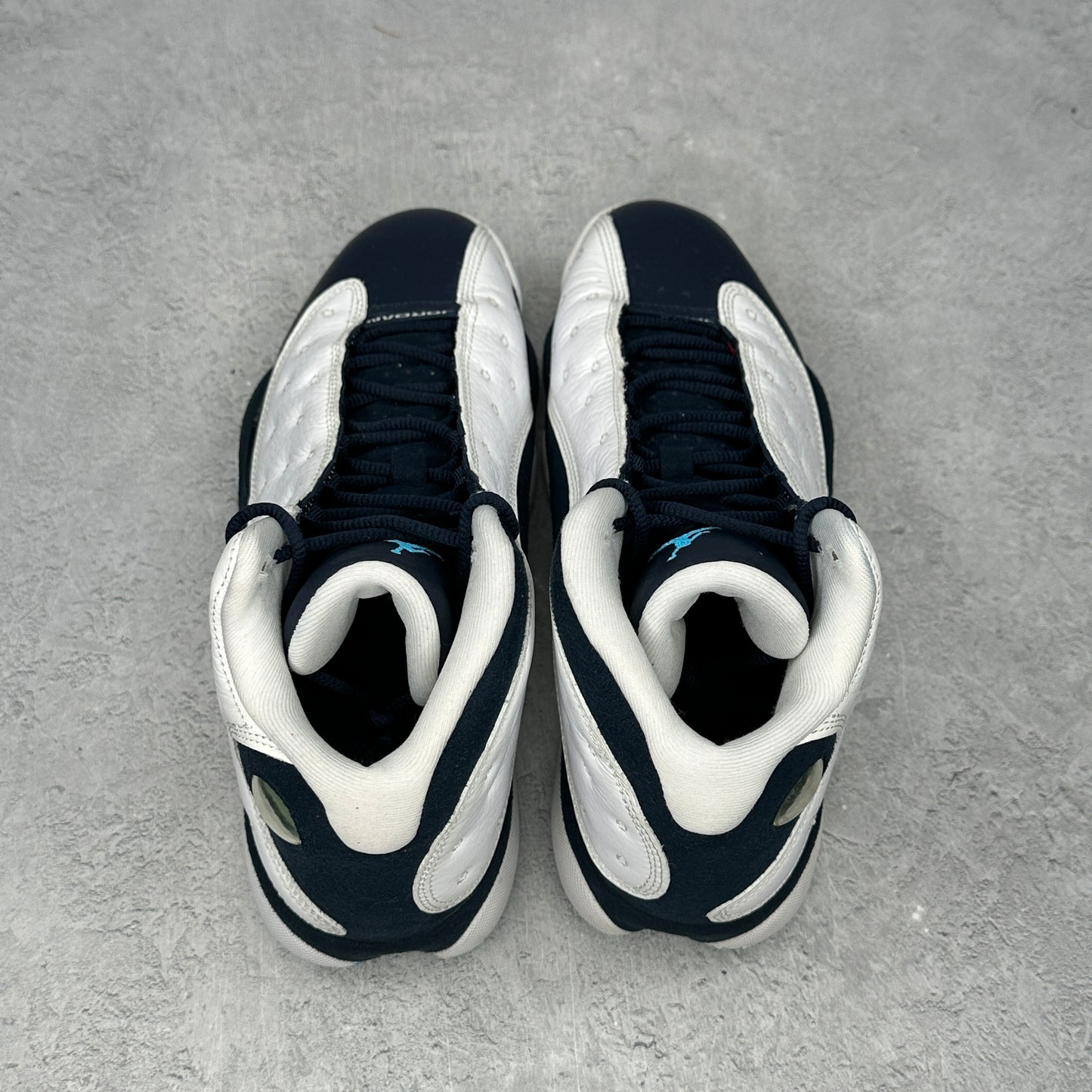 Jordan 13 Retro Obsidian Powder Blue White *pre-owned* SIZE 8.5