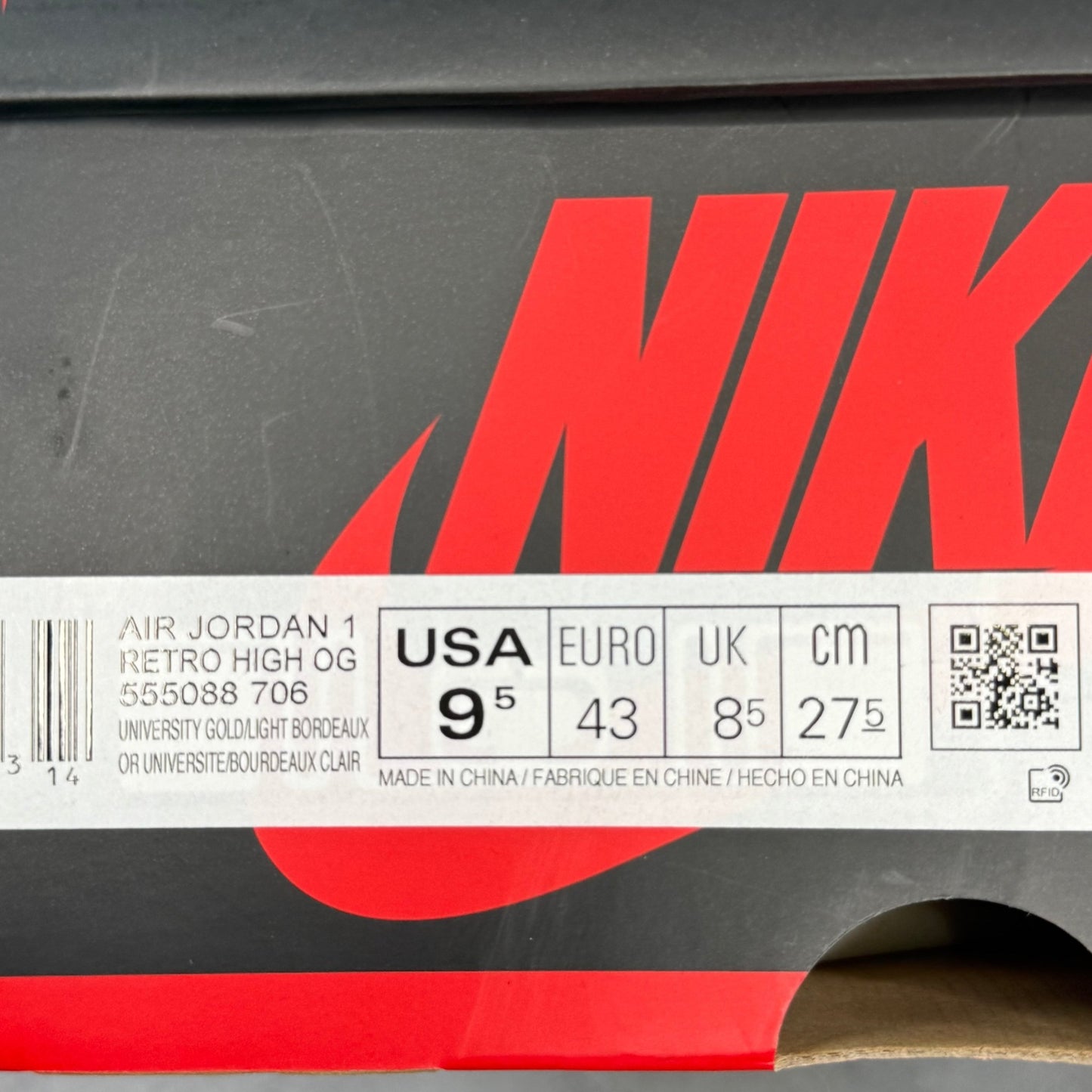 Jordan 1 Retro High OG Brotherhood *pre - owned* SIZE 9.5 - Kicks Collective PA - Jordan - 555088 - 706 - Men's Shoes - 9.5M/11W - Pre - Owned