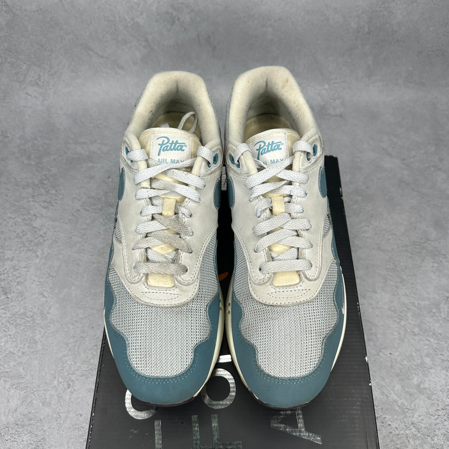 Nike Air Max 1 Patta Waves Noise Aqua *pre-owned* SIZE 10