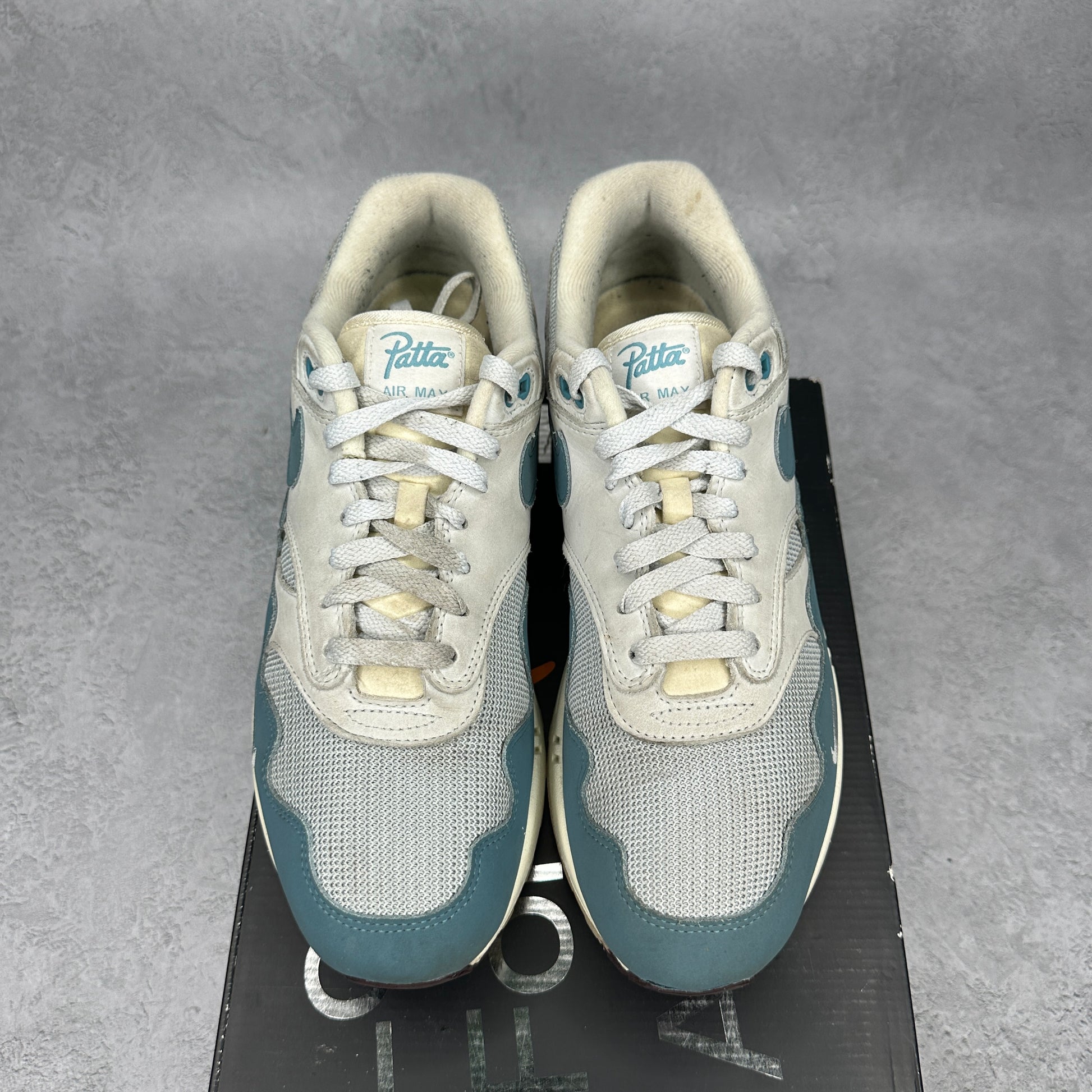 Nike Air Max 1 Patta Waves Noise Aqua *pre-owned* SIZE 10