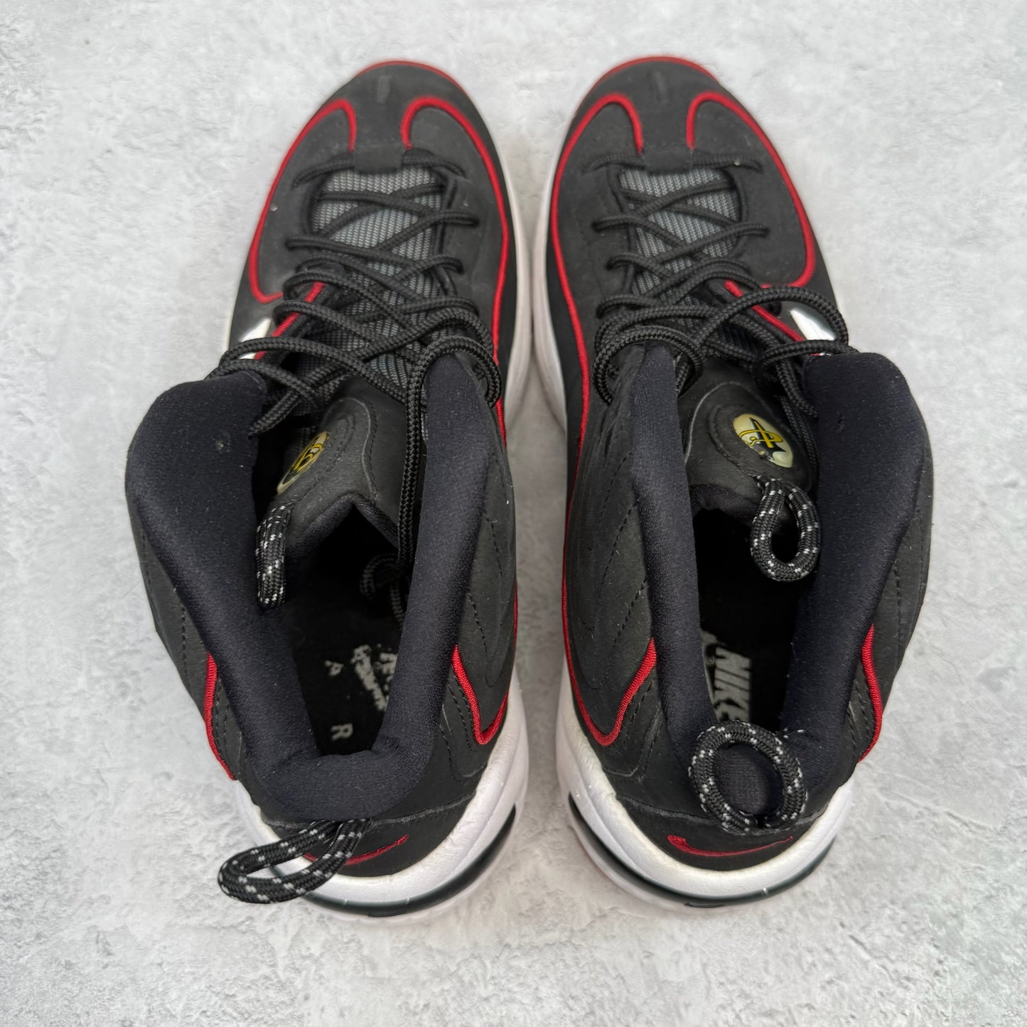 Nike Air Penny II Miami Heat *pre - owned* SIZE 10 - Kicks Collective PA - Nike - 333886 - 002 - Men's Shoes - 10M/11.5W - Pre - Owned