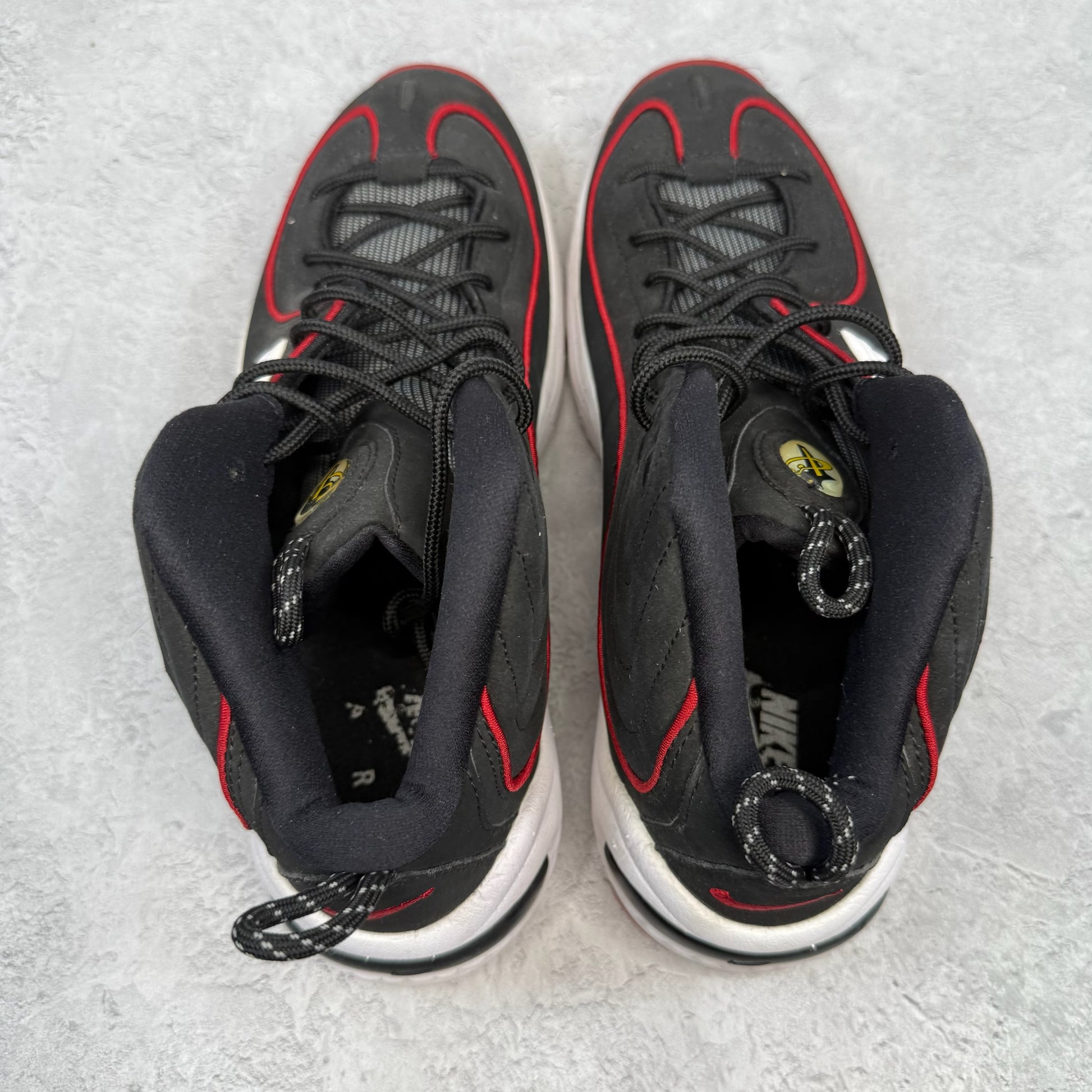 Nike Air Penny II Miami Heat *pre - owned* SIZE 10 - Kicks Collective PA - Nike - 333886 - 002 - Men's Shoes - 10M/11.5W - Pre - Owned
