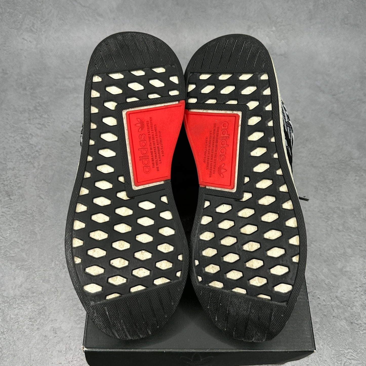 adidas NMD R2 Black White *pre - owned* SIZE 9.5 - Kicks Collective PA - adidas - BB2951 - Men's Shoes - 9.5M/11W - Pre - Owned