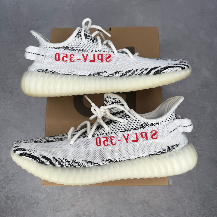 adidas Yeezy Boost 350 V2 Zebra *pre-owned* SIZE 11