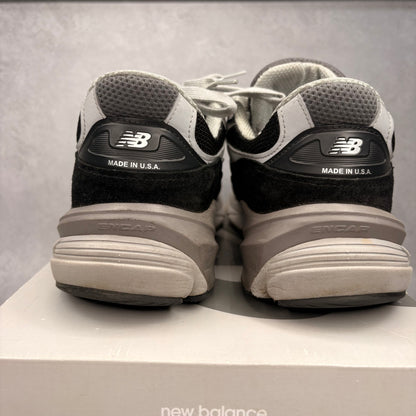 New Balance 990v6 MiUSA Black Grey White *pre-owned* SIZE 12