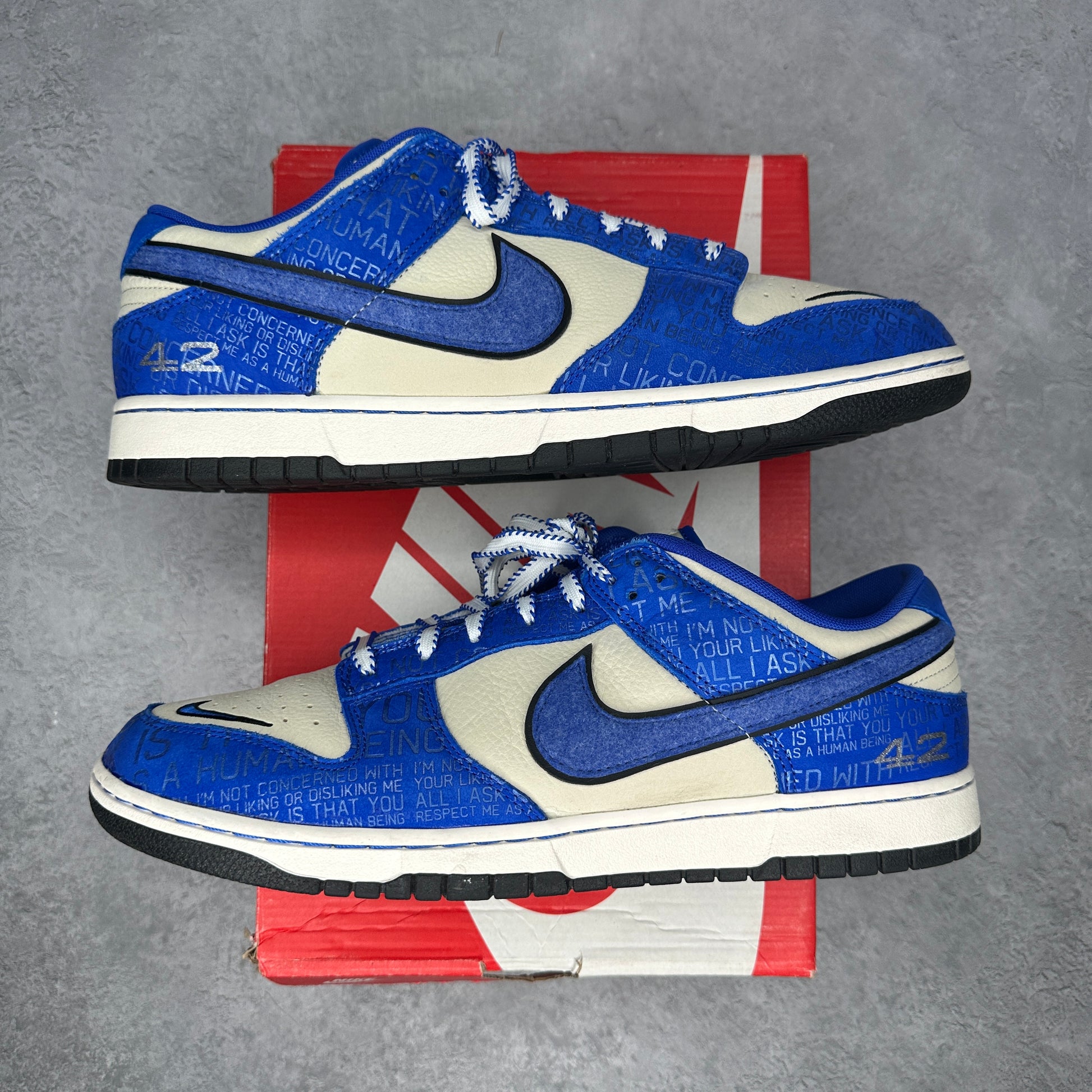 Nike Dunk Low Jackie Robinson *pre-owned* SIZE 14