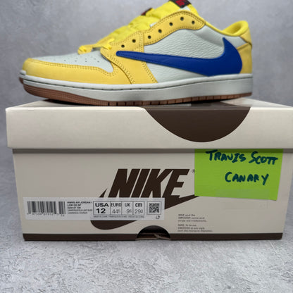 Jordan 1 Retro Low OG SP Travis Scott Canary (Women's)