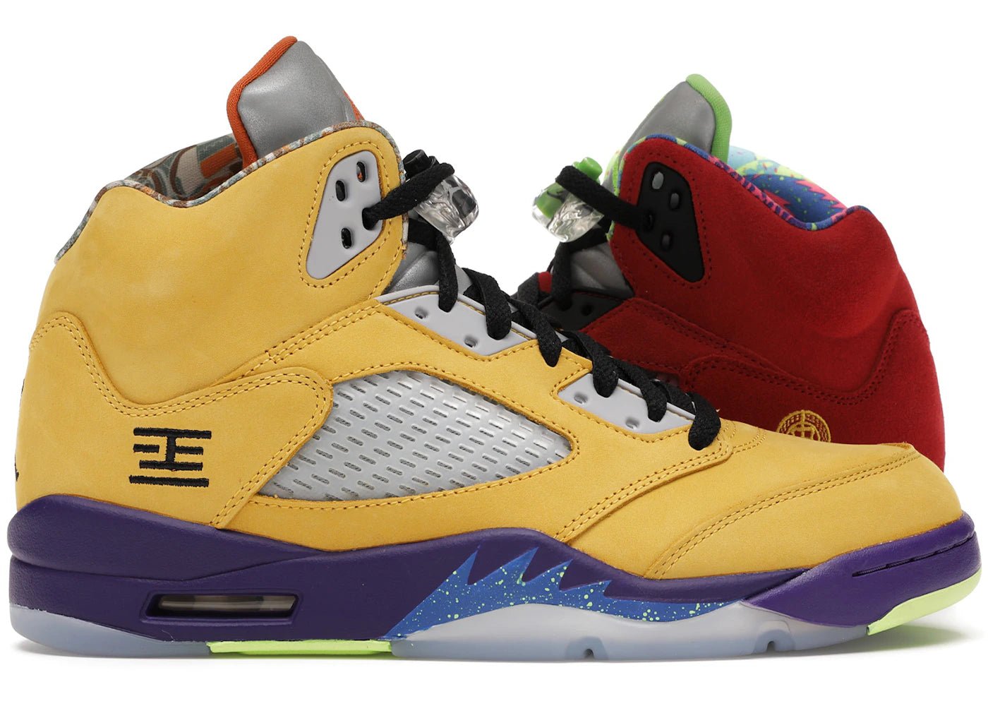 Jordan 5 Retro What The *pre - owned* SIZE 11 - Kicks Collective PA - Jordan - CZ5725-700 - Men's Shoes - 11M/12.5W - Pre - Owned