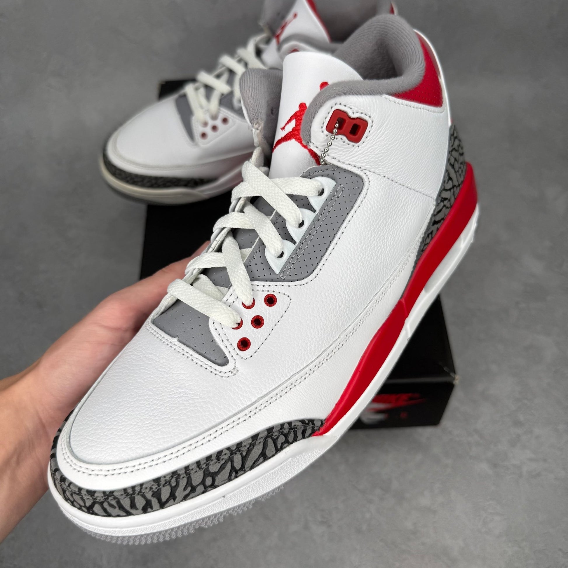 Jordan 3 Retro Fire Red (2022) - Kicks Collective PA - Jordan - DN3707 - 160 - Men's Shoes - 10.5M/12W - Brand New
