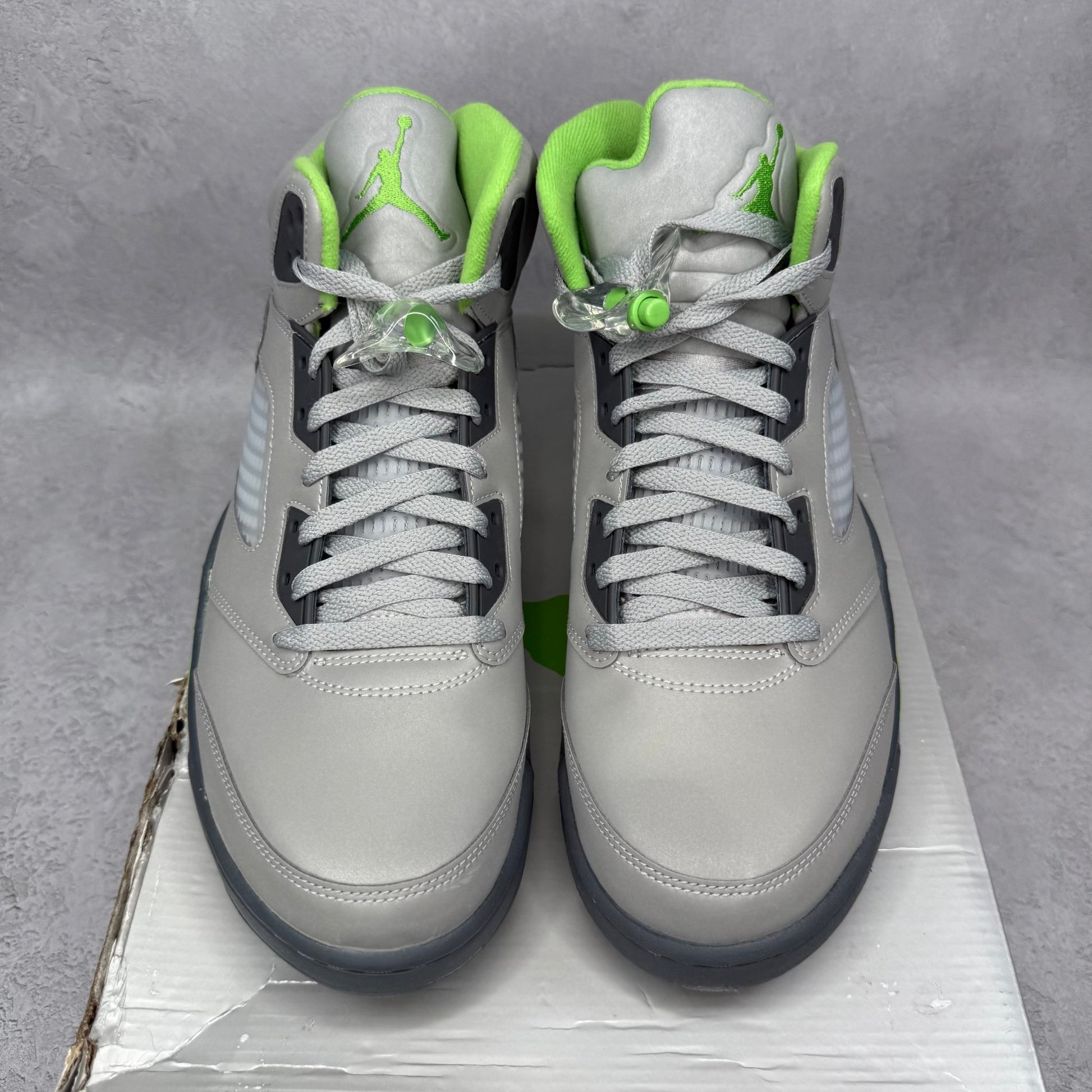 Jordan 5 Retro Green Bean (2022) - Kicks Collective PA - Jordan - DM9014-003 - Men's Shoes - 11.5M/13W - Brand New - Original Box (Damaged)