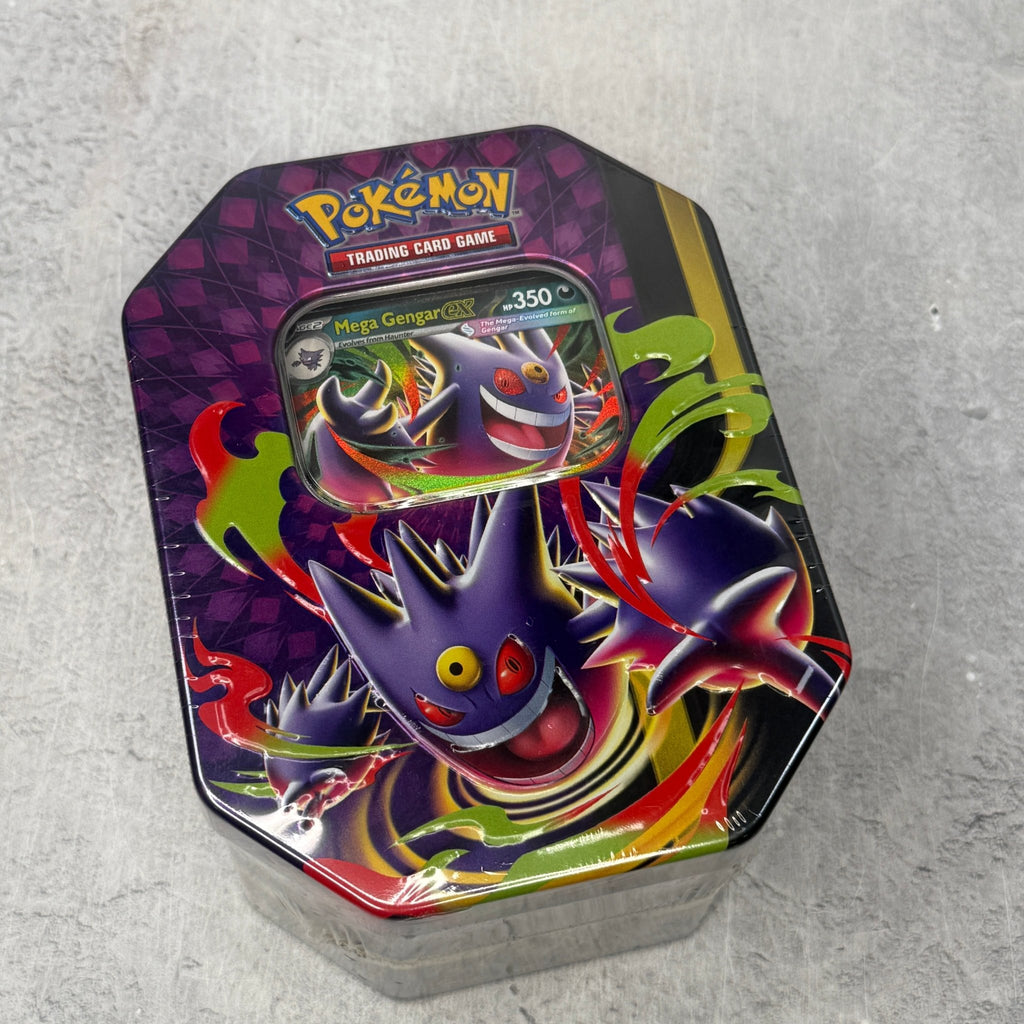 2026 Pokemon Mega Gengar Mega Moonlit Tin - Kicks Collective PA - Pokemon - 2026-8Y3KY28C - Accessories - OS - Brand New