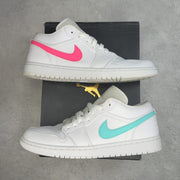 Jordan 1 Low White Multi-Color Swoosh 11 (Pre-Owned) - Kicks Collective PA - Jordan - CW7033-100-11-PO-1 - Pre-Owned Sneakers - 11