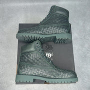 Timberland 6" Premium Boot Woven Dark Green 10.5 (Pre-Owned) - Kicks Collective PA - Timberland - TB0A6FD6-EEQ-10.5-PO-1 - Pre-Owned Sneakers - 10.5M / 12W