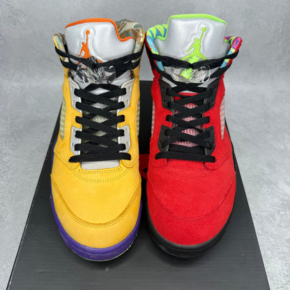 Jordan 5 Retro What The *pre - owned* SIZE 11 - Kicks Collective PA - Jordan - CZ5725-700 - Men's Shoes - 11M/12.5W - Pre - Owned