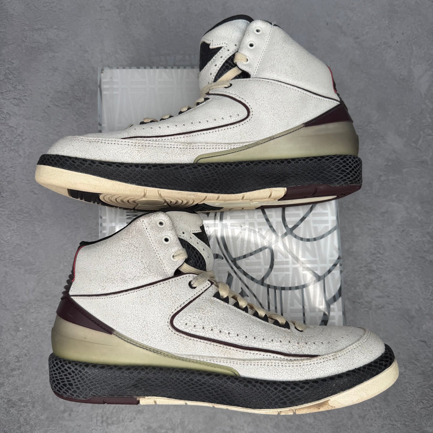 Jordan 2 Retro A Ma Maniére Airness *pre-owned* SIZE 10.5