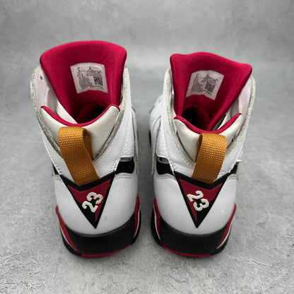 Jordan 7 Retro Cardinal (2022) *pre-owned* SIZE 8