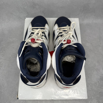 Jordan 6 Retro Olympic (2024) *pre - owned* SIZE 9.5 - Kicks Collective PA - Jordan - CT8529-164 - Men's Shoes - 9.5M/11W - Brand New