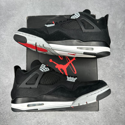 Jordan 4 Retro SE Black Canvas CLEAN *pre-owned* SIZE 13
