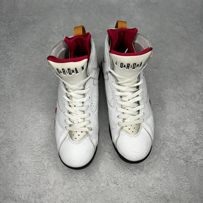 Jordan 7 Retro Cardinal (2022) *pre-owned* SIZE 8