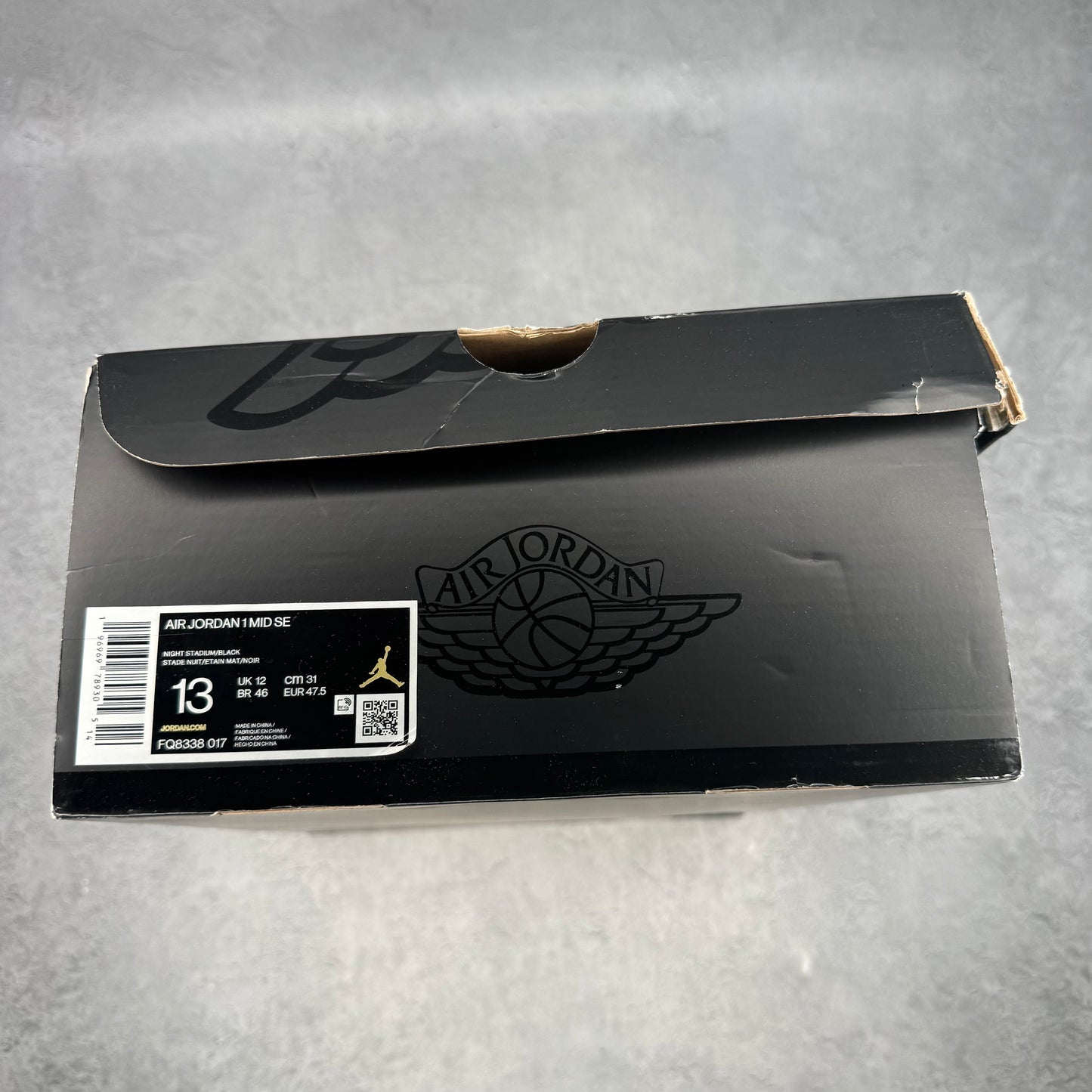Jordan 1 Mid SE Night Stadium *pre-owned* SIZE 13
