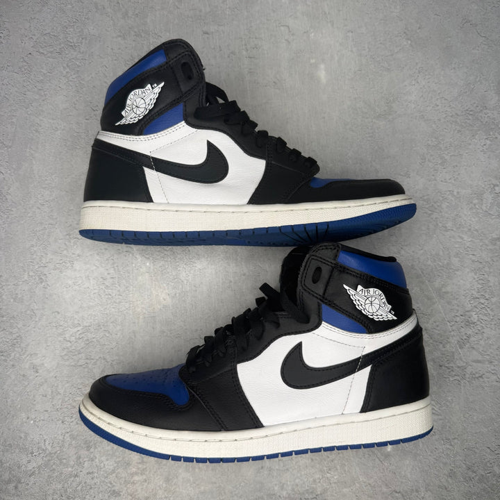 Jordan 1 Retro High Royal Toe pre-owned size 9.5 - Kicks Collective PA - Jordan - 555088-041 - Men's Shoes - 9.5M/11W - Pre-Owned - No Box