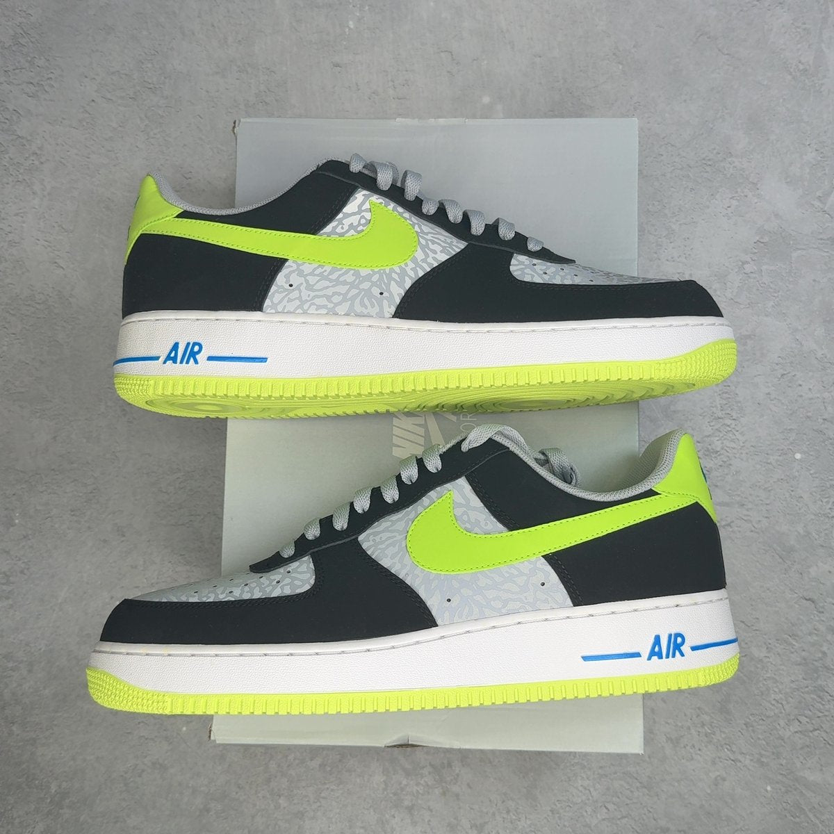 Nike Air Force 1 Low Reflect Black Volt 13 (New) - Kicks Collective PA - Nike - 488298-077-13-N-1 - Pre-Owned Sneakers - 13