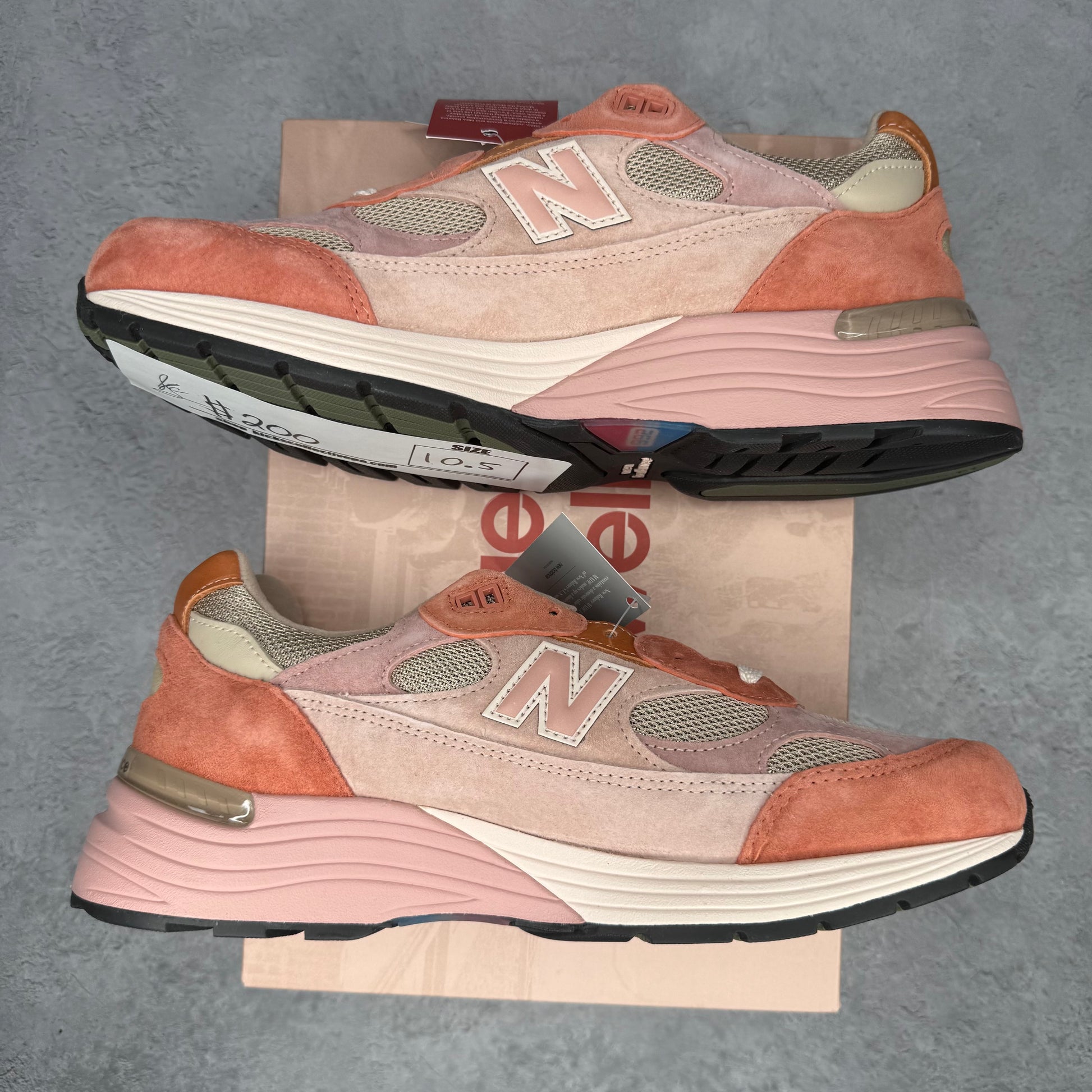 New Balance 992 MiUSA Joe Freshgoods Aged Well