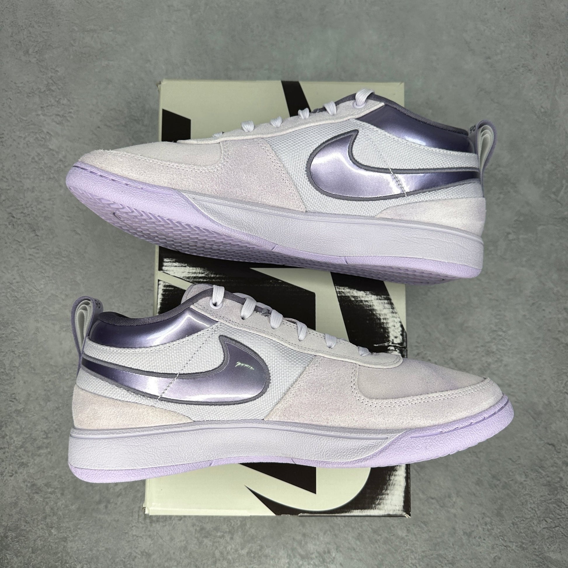 Nike Book 1 Lilac Bloom - Kicks Collective PA - Nike - FJ4249-500/FJ4250-500 - Men's Shoes - 12M/13.5W - Brand New