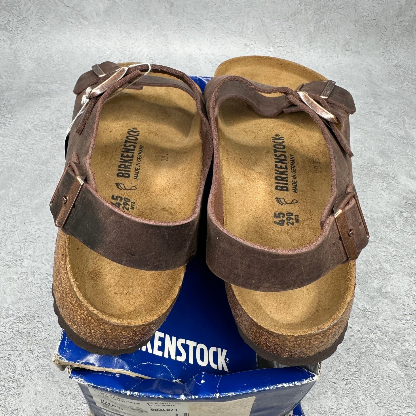 Birkenstock Milano Oiled Leather Habana - Kicks Collective PA - Birkenstock - 0034871 - Men's Shoes - 12M/13.5W - Brand New